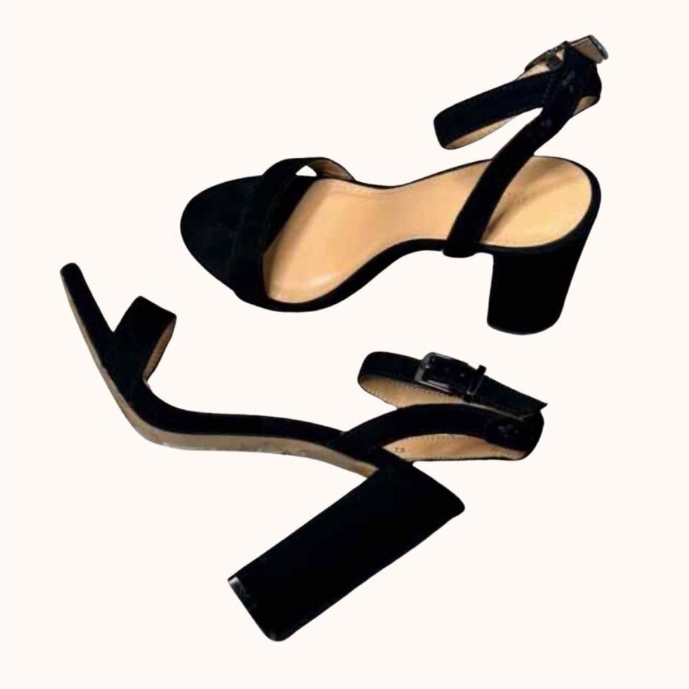 Express Strappy Black Heels